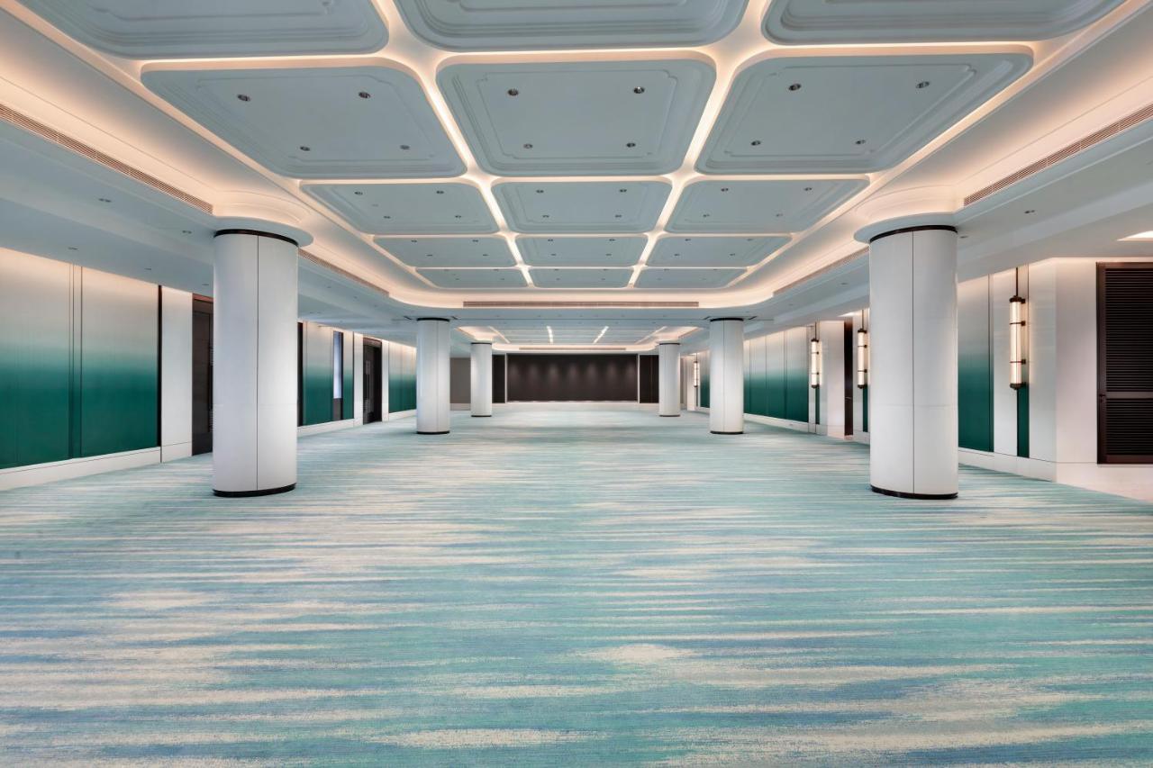 Xiamen International Seaside Hotel -Hotel Corridor Leads To The Stone Exhibition Hall Buitenkant foto